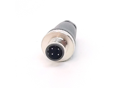 IP67 Waterproof M12 Pg Type B-Coded 4-Pin Male Sensor Straight Connector for Field Wiring
