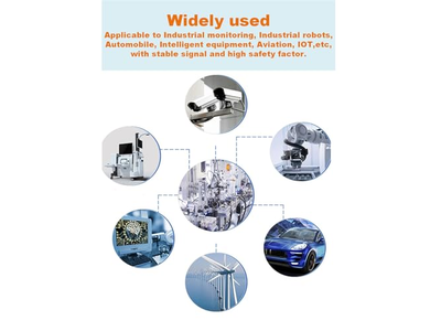 M12 4 Pin Right-Angle Male & Female Panel Mount Aviation Waterproof Industrial Circular Connector