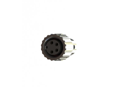 M8 M5 M12 M16 Waterproof Connector Threaded Circular 4-Pin a-Key Industrial Connector